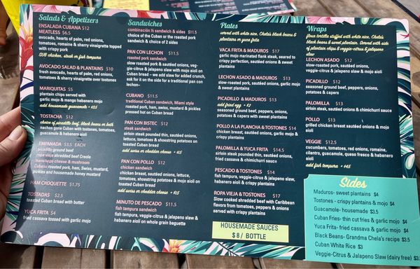 Menu photo 3 Cuba Cuba Glendale, CO