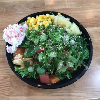 Choppa Poke - Try their new sauce, Spicy Ponzu! It's pretty spicy but so good!!!! - Poke Near Me - Goleta, California Choppa Poke - Try their new sauce, Spicy Ponzu! It's pretty spicy but so good!!!! - Poke Near Me - Goleta, California