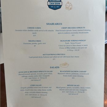 Kettlestrings Tavern - Food menu - Bars Near Me - Oak Park, Illinois
