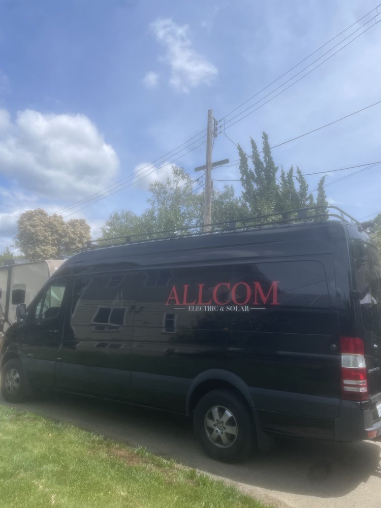 Slide of Allcom Electric & Solar