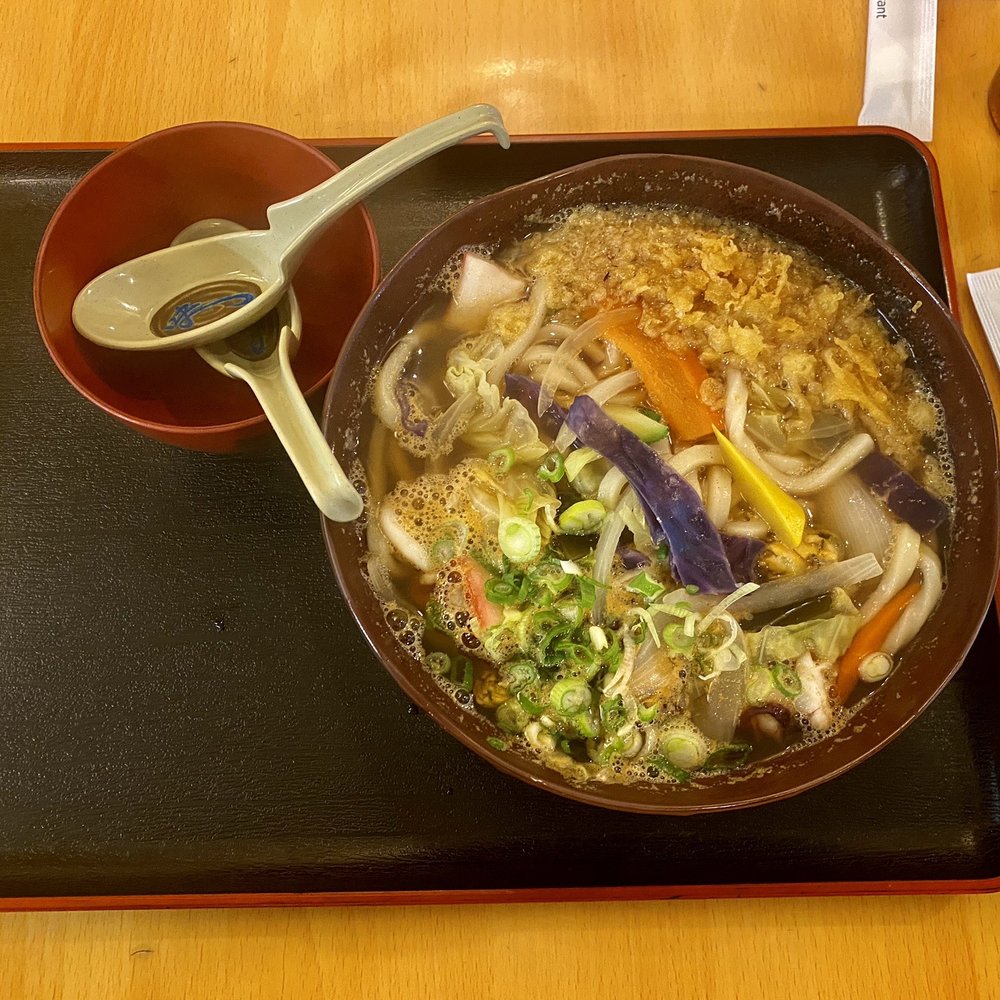 Kumi Ko - 4. Spicy Seafood Udon - it has the perfect spice. Full of umami and chewy delicious udon noodzzzz - Japanese Near Me - Compton, California