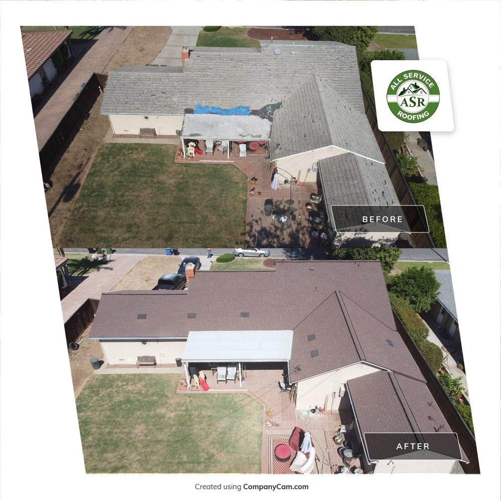 Slide of All Service Roofing