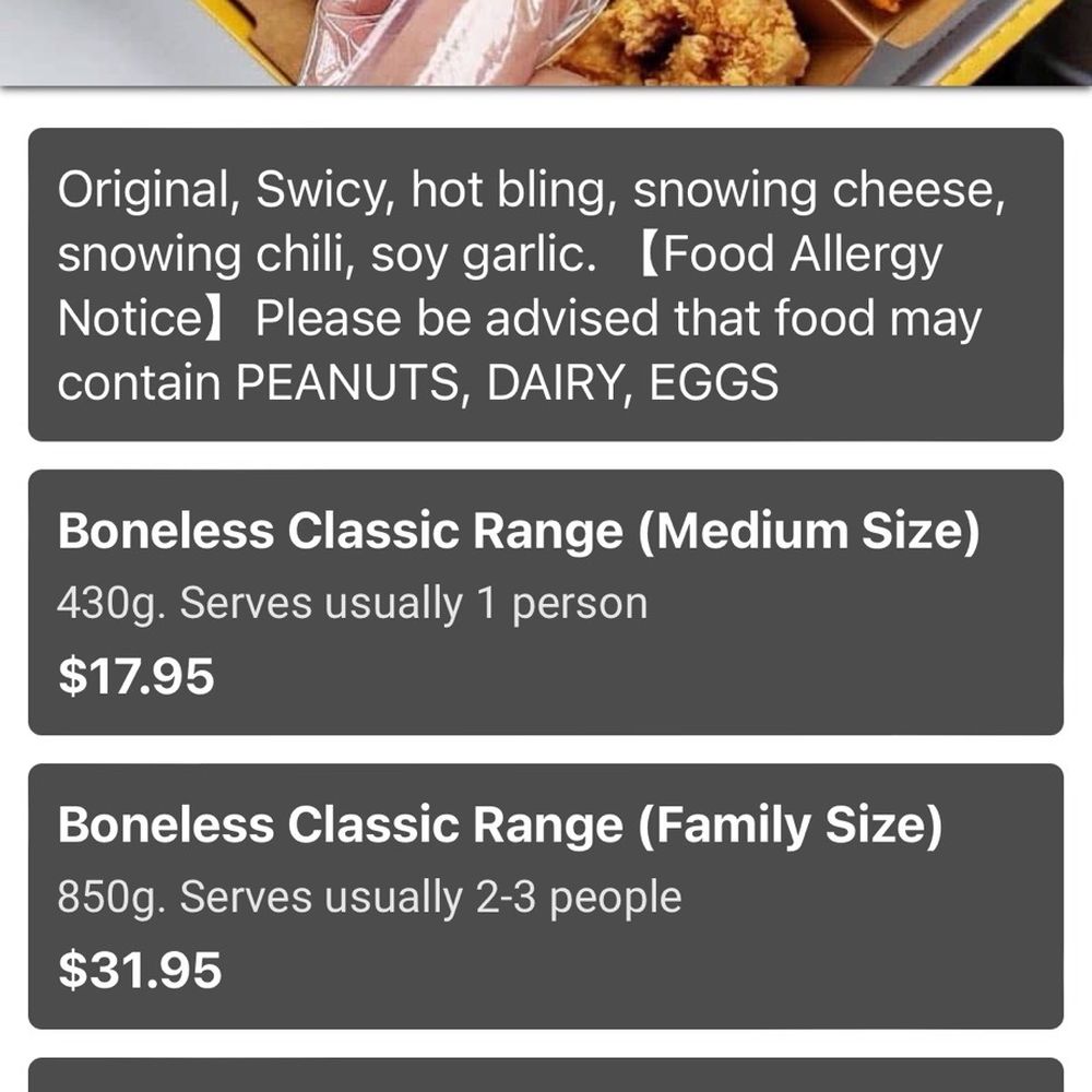Nene Chicken - Actual prices - Korean Near Me - Vancouver, British Columbia Nene Chicken - Actual prices - Korean Near Me - Vancouver, British Columbia