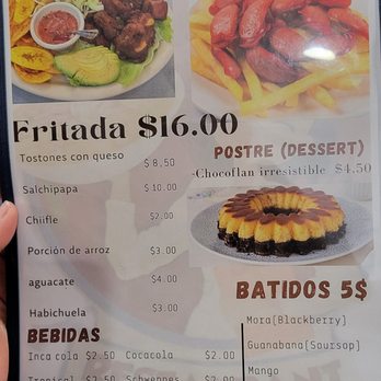 Anny's Restaurant - Salad, dessert drinks and smoothies (batidos) - Food Near Me - Queens, New York