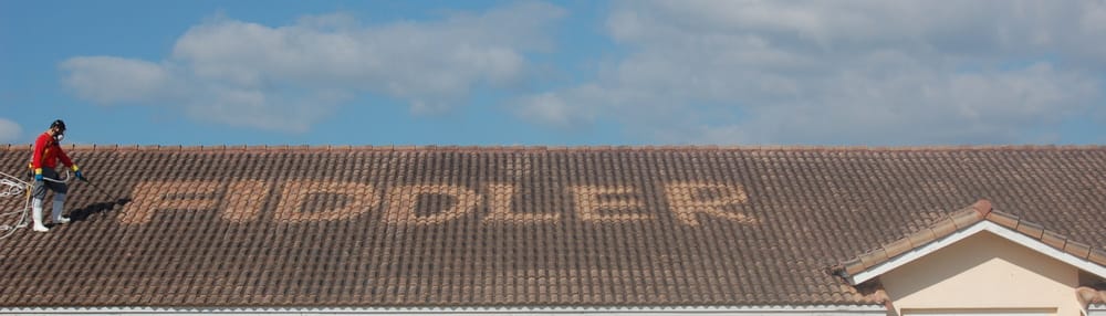 Slide of Fiddler Roof Cleaning