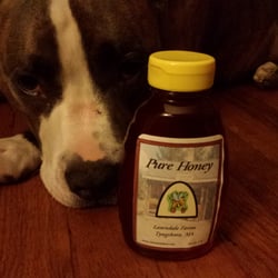 Lawndale Farms - Local honey from Lawndale Farms, Lucas thinks it's the bee's knees!