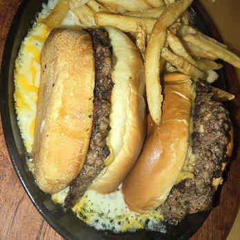 Applebee's Grill + Bar - O-M-Cheese burger with fries - $11.99 - American Near Me - Clermont, Florida