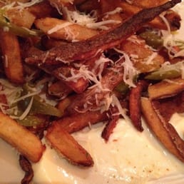 fries w/ parm, peppers & aoli (a MUST)