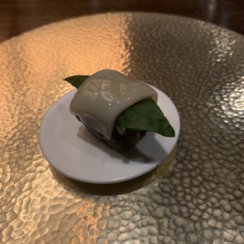 Benu - SOONDAE with squid on top - Asian Fusion Near Me - San Francisco, California