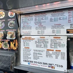 Wild Burrito - Menu