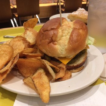 Mitsitam Cafe - northwest bison burger with chips - American Near Me - Washington, DC, District of Columbia Mitsitam Cafe - northwest bison burger with chips - American Near Me - Washington, DC, District of Columbia