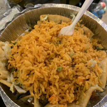 marias mexican kitchen - Taco salad with a side of rice. - Mexican Near Me - Beaufort, South Carolina marias mexican kitchen - Taco salad with a side of rice. - Mexican Near Me - Beaufort, South Carolina