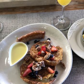 Hamptons - Croissant French Toast with candied pecans - Wine Bars Near Me - Sumter, South Carolina Hamptons - Croissant French Toast with candied pecans - Wine Bars Near Me - Sumter, South Carolina