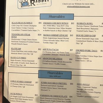 White Rabbit Kitchen - Menu - Food Trucks Near Me - Andover, Minnesota White Rabbit Kitchen - Menu - Food Trucks Near Me - Andover, Minnesota