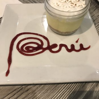 Aromas del Peru - Key lime pie dessert - Peruvian Near Me - Miami, Florida