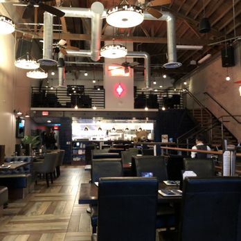 Therapy  - The restaurant and kitchen to my back as I was seated. - Bars Near Me - Las Vegas, Nevada