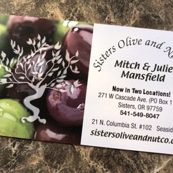 Sisters Olive & Nut Company - Julie was so sweet!!!