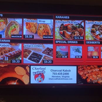 Charcoal Kabob - Menu - Afghan Near Me - Herndon, Virginia Charcoal Kabob - Menu - Afghan Near Me - Herndon, Virginia