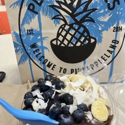 Playa Bowls - #1 Nutella Bowl no strawberry add blueberry