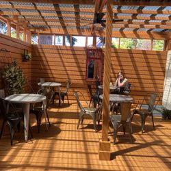 Shami Cafe - Back patio