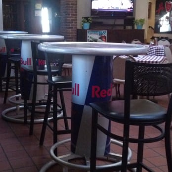 Alexus Steakhouse & Tavern - Red Bull Tables - Steakhouses Near Me - Clifton, New Jersey