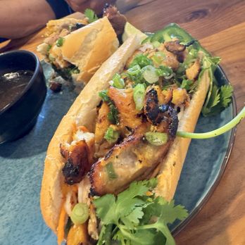 Pho Ever - Alhambra - Lemongrass banh mi pork. Big portion - Vietnamese Near Me - Alhambra, California