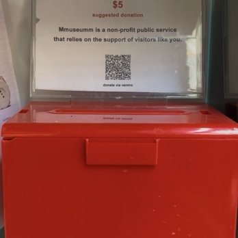 Mmuseumm - Donation Box - Museums Near Me - New York, New York