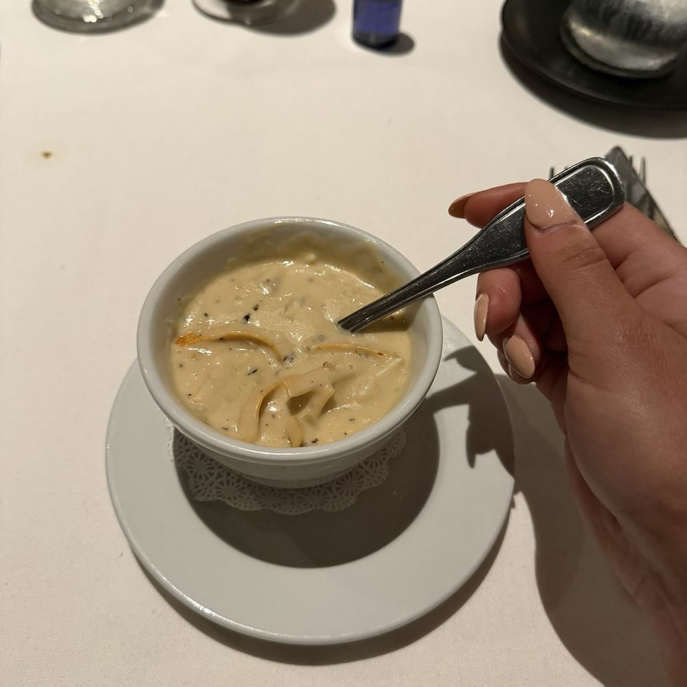 Steve Fields - Blue Crab and Corn Chowder - Steakhouses Near Me - Plano, Texas Steve Fields - Blue Crab and Corn Chowder - Steakhouses Near Me - Plano, Texas