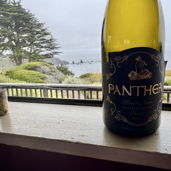 Ledford House - Nice local Pinot noir from their wine list - French Near Me - Albion, California