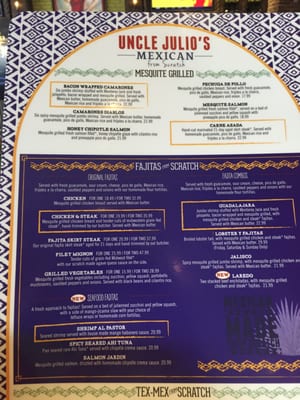 Menu photo 8 Uncle Julio's Gainesville, VA Menu photo 8 Uncle Julio's Gainesville, VA