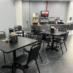 Queen's Mediterranean Grill - Inside seating