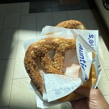 Auntie Anne's - Sweet Almond Pretzel - Pretzels Near Me - West Des Moines, Iowa