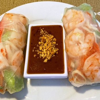Nice Thai Cuisine - Fresh Spring Rolls With Shrimp - Thai Near Me - Chesapeake, Virginia