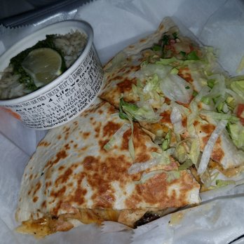 Tacos 4 Life - Chicken quesadillas with pesto rice on side - Tacos Near Me - Concord, North Carolina Tacos 4 Life - Chicken quesadillas with pesto rice on side - Tacos Near Me - Concord, North Carolina