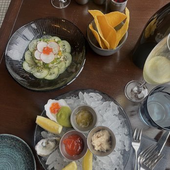 Marsh House - Royal Red Ceviche and Oysters from Raw Bar - Southern Near Me - Nashville, Tennessee Marsh House - Royal Red Ceviche and Oysters from Raw Bar - Southern Near Me - Nashville, Tennessee