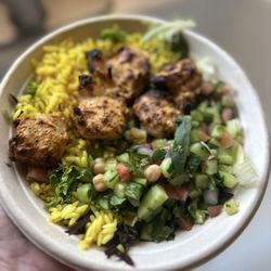 Flame & Skewers - Chicken Kabob Bowl
