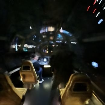 Millennium Falcon: Smugglers Run - In the cockpit of the millennium falcon - Amusement Parks Near Me - Anaheim, California
