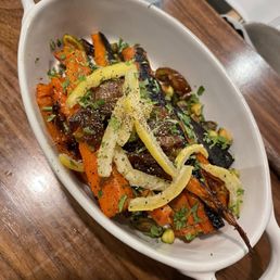Charred carrots