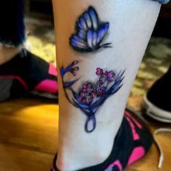 Apple Moon Tattoo