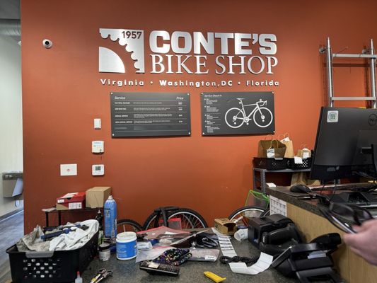 Conte's Bike Shop by null