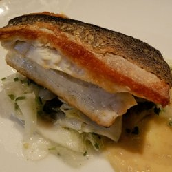 Gulf Coast Kitchen - Catch of the day - bronzini... the portion we recv'd the next night was 1/2 if this... sigh