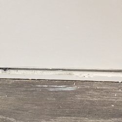 Paint on our new floor
