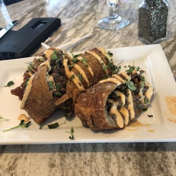Seaport Grille - Steak and cheese egg rolls - Seafood Near Me - Gloucester, Massachusetts Seaport Grille - Steak and cheese egg rolls - Seafood Near Me - Gloucester, Massachusetts