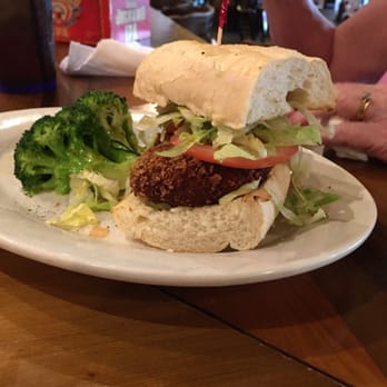Cypress Grill - Crab cake po-boy - American Near Me - Austin, Texas