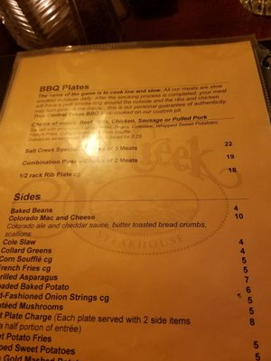 Menu photo 4 Salt Creek Steakhouse Breckenridge, CO Menu photo 4 Salt Creek Steakhouse Breckenridge, CO