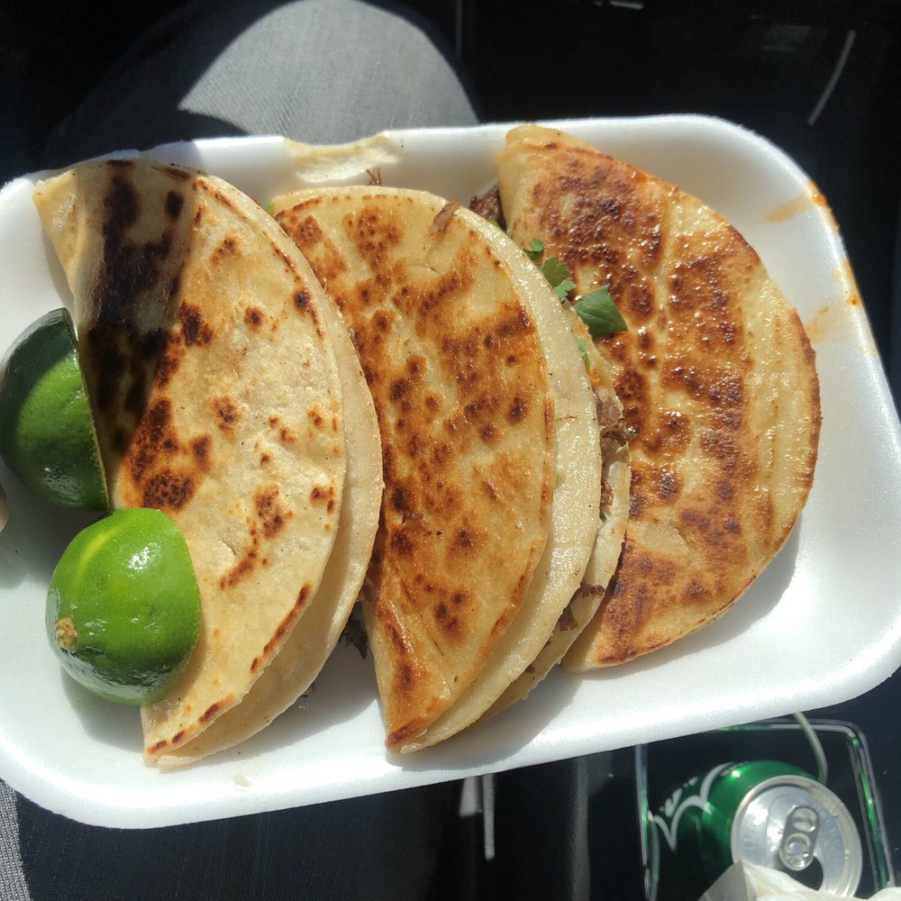 Tacos Los Primos - What their birria tacos look like. We got these crispy, like we do in TJ. Personally, we wouldn't return. - Food Trucks Near Me - Bakersfield, California Tacos Los Primos - What their birria tacos look like. We got these crispy, like we do in TJ. Personally, we wouldn't return. - Food Trucks Near Me - Bakersfield, California
