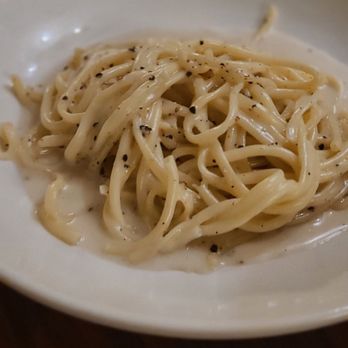The Lively - CACIO E PEPE Bucatini Pasta, Crispy Prosciutto, Pecorino, Extra Virgin Olive Oil - New American Near Me - Boise, Idaho The Lively - CACIO E PEPE Bucatini Pasta, Crispy Prosciutto, Pecorino, Extra Virgin Olive Oil - New American Near Me - Boise, Idaho