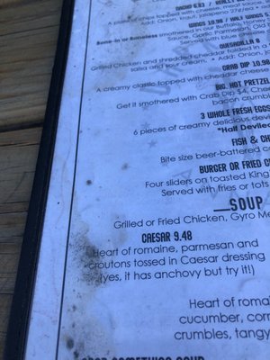 Menu photo 4 Dark Horse Annapolis, MD