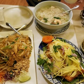 Divine Thai - Divine Thai noodle soup was good. Mango fish was saggy and pad Thai was really sweet - Thai Near Me - Grover Beach, California Divine Thai - Divine Thai noodle soup was good. Mango fish was saggy and pad Thai was really sweet - Thai Near Me - Grover Beach, California