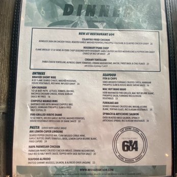 Restaurant 604 - mains - Breakfast & Brunch Near Me - Honolulu, Hawaii